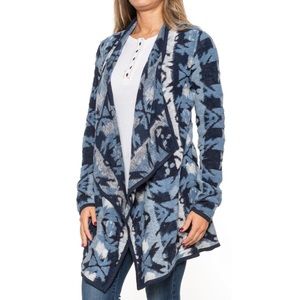 LUCKY BRAND Aztec/Geometric Style Cardigan